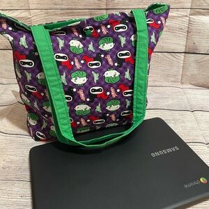Joker and Harley Quinn Tote bag